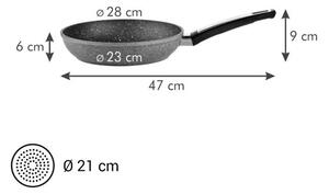 Pánev i-PREMIUM Stone ø 28 cm