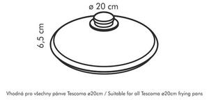Skleněná poklice UNICOVER ø 20 cm