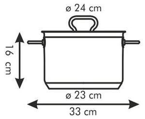 Hrnec HOME PROFI s poklicí ø 24 cm, 7,0 l