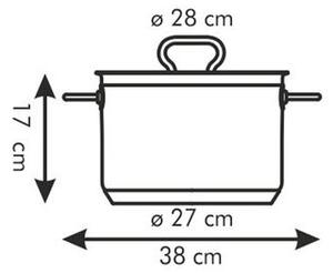 Hrnec HOME PROFI s poklicí ø 28 cm, 10,0 l