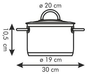 Kastrol VISION s poklicí ø 20 cm, 3,0 l
