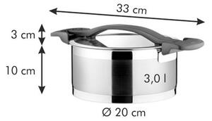 Kastrol ULTIMA s poklicí ø 20 cm, 3,0 l