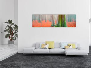 Obraz stromů (170x50 cm)