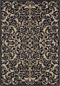 Kusový koberec Ragolle Da Vinci 57389 3233 černý Rozměr: 160x230 cm