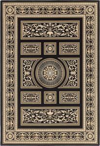 Kusový koberec Ragolle Da Vinci 57859 3233 černý krémový Rozměr: 200x290 cm