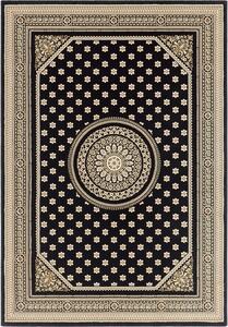 Kusový koberec Ragolle Da Vinci 57367 3233 černý krémový Rozměr: 200x290 cm