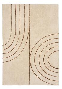 Béžový koberec s příměsí bavlny 160x230 cm Tampa – House Nordic