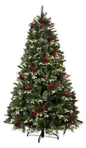 Umělý vánoční stromeček výška 210 cm Snowy Pine LED – Můj Stromeček