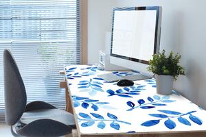 Pracovní podložka na stůl blue akvarel