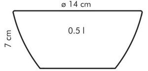 Miska CREMA ø 14 cm