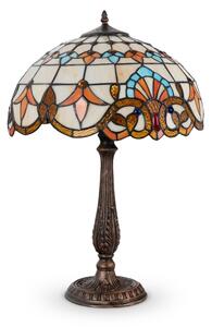 Brilagi - Tiffany vitrážová stolní lampa MIRABELLA 2xE27/60W/230V