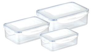 Dóza FRESHBOX 3 ks, 0,2 - 0,5 - 1,0 l, obdélníková