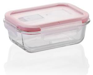 Dóza FRESHBOX GLASS 0,4 l, obdélníková