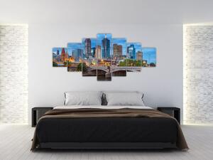 Obraz města Melbourne (210x100 cm)
