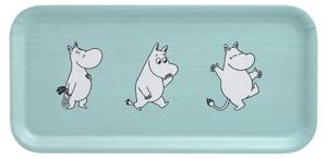 Muurla Podnos Moomin 27x13cm, modrý