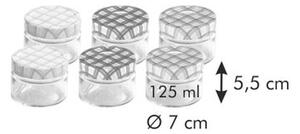 Zavařovací sklenice DELLA CASA 125 ml, 6 ks