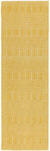 Žlutý koberec Darisi Mustard Rozměry: 66x200 cm