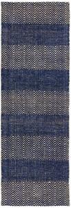 Modrý koberec Rebel Navy Blue Rozměry: 66x200 cm
