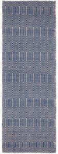 Modrý koberec Darisi Blue Rozměry: 66x200 cm