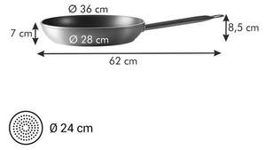 Pánev GrandCHEF ø 36 cm, dlouhá rukojeť