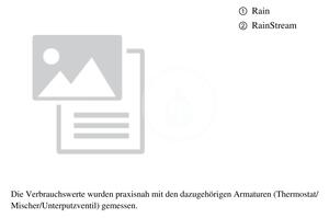 Hansgrohe - Hlavová sprcha 460, 2 proudy, sprchové rameno 460 mm, černá/chrom