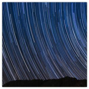 Obraz nočních hvězd a oblohy (30x30 cm)