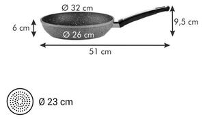 Pánev i-PREMIUM Stone ø 32 cm