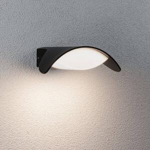 Paulmann LED venkovní nástěnné svítidlo Mesana, antracit 24 cm hliník IP44