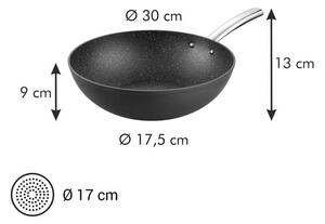Wok PRESIDENT ø 30 cm