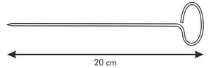Jehla na špíz PRESTO 20 cm, 6 ks