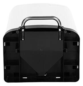 SongmicsHome Odpadkový koš s pomalým zavíráním SLOW, 30l, bílá