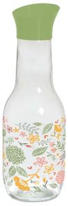 Skleněná karafa s víčkem TORO 1l botanica