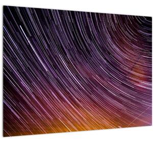 Obraz rozmazaných hvězd na obloze (70x50 cm)