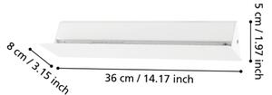 Eglo 99086 - LED Nástěnné svítidlo ZUBIALDE LED/12W/230V