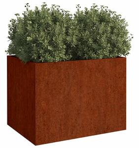 Truhlík 62x47x46 cm cortenová ocel