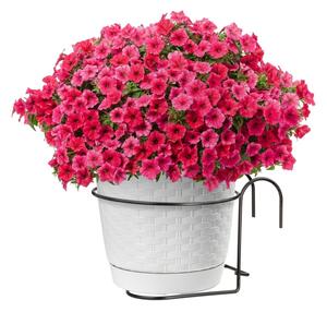 Balkonový držák na květiny - fi 20 cm