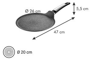 Pánev na palačinky i-PREMIUM Stone ø 26 cm