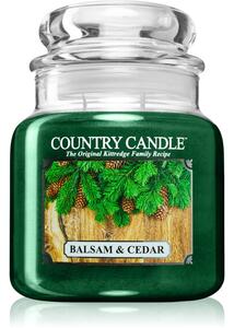 Country Candle Balsam & Cedar vonná svíčka 453 g