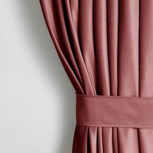 Závěs AmeliaHome Velvet 140x245 cm bordó