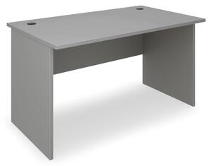 Stůl SimpleOffice 140 x 80 cm, šedá