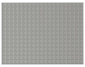 Zátěžová deka šedá 150 x 200 cm 7 kg textil