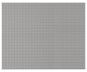 Zátěžová deka šedá 235 x 290 cm 11 kg textil