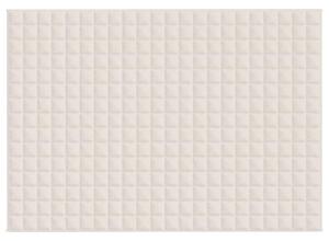 Zátěžová deka světle krémová 155 x 220 cm 7 kg textil