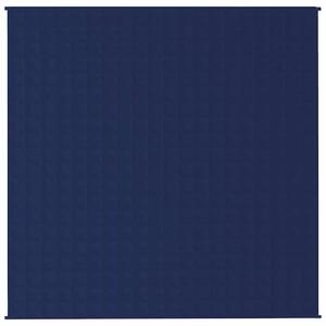 Zátěžová deka modrá 200 x 200 cm 9 kg textil