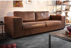 Massive home | Luxusní pohovka Lounge 220 cm hnědá MH397640