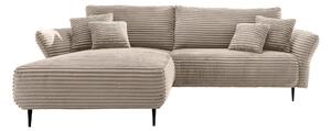 ROHOVÁ SEDAČKA, textil, cappuccino P & B - Sedací soupravy, Online Only