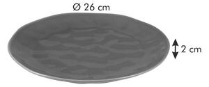 Mělký talíř LIVING ø 26 cm, červená
