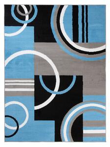 Makro Abra Kusový koberec moderní MAYA Z897A modrý šedý Rozměr: 140x200 cm