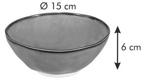 Miska LIVING ø 15 cm, modrá