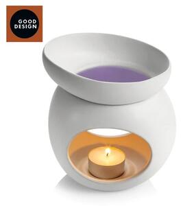 Aromalampa pro vonný vosk FANCY HOME Stones, šedá